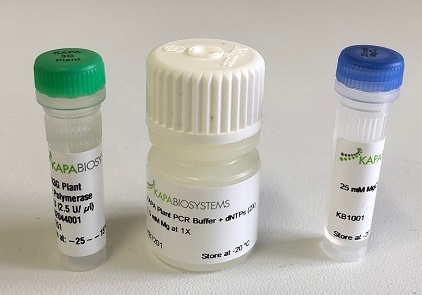 KAPA 3G Plantのキット
Simplified extraction kit for environmental DNA measurement